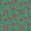 Papeles pintados panor&aacute;mico Gorgone 15 Labo L&eacute;onard Turquoise gorgone-15