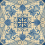 Baldosa Multiplo Le Nid Blu Mare SQ14-b-20X20X1.9