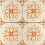 Baldosa Designo Le Nid Arancio Maimonide SQ09-am-20X20X1.9