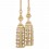 Alzapa&ntilde;os deux glands perles Vend&ocirc;me Houl&egrave;s Beige 35476-9010