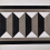Frise ciment G&eacute;om&eacute;trie Carodeco Frise 4070-1