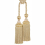 Abrazadera de dos bellotas Vend&ocirc;me Houl&egrave;s Beige 35481-9010
