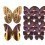 Papeles pintados panor&aacute;mico Butterflies Mix 12 Curious Collections Violet CC-butterflies-mix-12