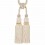 Alzapa&ntilde;os &agrave; glands GM Les Marquises Houl&egrave;s Beige 35484-9017