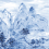 Papeles pintados panor&aacute;mico Misty Mountain York Wallcoverings Blue AF6598M