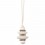 Gland de clef  Onyx Houl&egrave;s Blanc cassé 35084-9000
