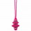 Gland de clef  Onyx Houl&egrave;s Rose bonbon 35084-9430