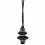 Gland de clef  Onyx Houl&egrave;s Noir 35084-9990