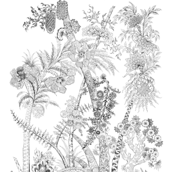 Papeles pintados panorámico Flora