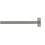 Tringle Bastide kit corner pour &oelig;illets Houl&egrave;s Gris Fumé T0933-63