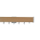 Tringle Cosmo Bois kit pose mur Houl&egrave;s Nickel Brossé Mat & Chêne Naturel T0870-5701