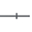 Tringle Bastide kit pose mur pour &oelig;illets Houl&egrave;s Gris acier T0928-62