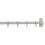 Tringle Bastide kit corner avec anneaux Houl&egrave;s Blanc Cassé T0914-61