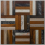 Mosaico Basket Vitrex Beige 920002