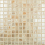 Mosaico Titanium Vidrepur Ochre Brush 722