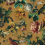 Papel pintado Birds in Springtime - Museum Eijffinger Moutarde 307303