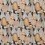 Tela Collioure Nina Campbell Chocolate/Orange NCF4290-05