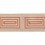 Ribetes brod&eacute; Maia 80 mm Houl&egrave;s Orange 32197-9300