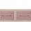 Ribetes brod&eacute; Maia 80 mm Houl&egrave;s Magenta 32197-9400