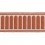 Ribetes jacquard Helios 77 mm Houl&egrave;s Rouge 32201-9300