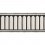 Ribetes jacquard Helios 77 mm Houl&egrave;s Gris 32201-9900