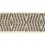 Ribetes jacquard Themis 76 mm Houl&egrave;s Beige 32178-9800