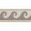 Ribetes jacquard Olympia 73 mm Houl&egrave;s Gris 32203-9910