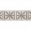 Ribetes brod&eacute; Delphine 55 mm Houl&egrave;s Taupe 32200-9910