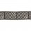 Ribetes brod&eacute; Hera 53 mm Houl&egrave;s Charbon 32196-9900