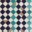 Papel pintado Turquesa Chess Coordonn&eacute; Turquoise 3000003