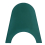 Baldosa hidr&aacute;ulica Breaking the Wave Marrakech Design Solid Green breaking-the-wave-solid-green