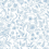 Papel pintado adh&eacute;sif Aviary Rifle Paper Co. Blue & Cream PSW1311RL