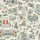 Papel pintado adh&eacute;sif Wonderland Rifle Paper Co. Cream PSW1330RL
