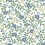 Papel pintado adh&eacute;sif Primrosa Rifle Paper Co. Blue & Cream PSW1316RL