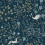 Papel pintado Aspen York Wallcoverings Dark Blue HO2128