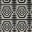 Tela Optik Maharam White Black 459960-006