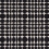 Tela Unipiso Maharam Black White 461160-001