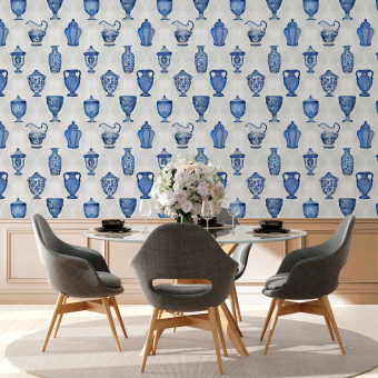 Papel pintado Porcelana