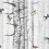Papel pintado Birch Trees Coordonn&eacute; Grey 9500040