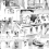 Papeles pintados panor&aacute;mico Tetti Parigi Code Black White B9801 intissé