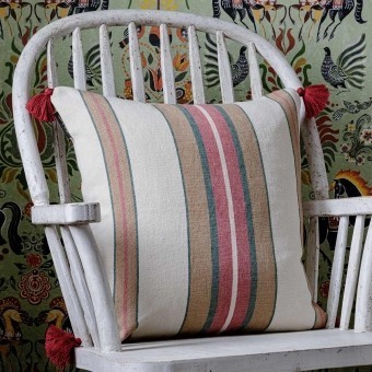 Cojín Herina Stripe Heavy linoen