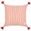 Coj&iacute;n Rhubarb Stripe Heavy linoen Mindthegap 50x50 cm LC40097
