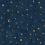 Papeles pintados panor&aacute;mico Starry Sky Sandberg Petrol 659-96 - 270x270 cm