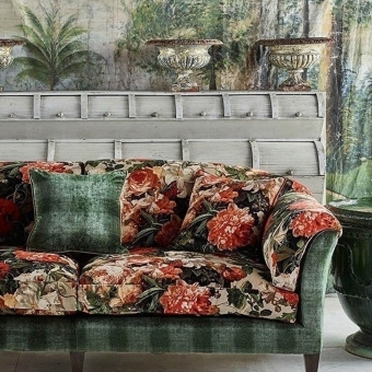 Terciopelo Floral Pompadour