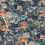 Papeles pintados panor&aacute;mico A Manchurian Night Mindthegap Blue. Red. Taupe WP20591