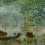 Papeles pintados panor&aacute;mico Duo Tres Tintas Barcelona Vert Métallisé M3908-1