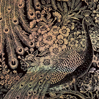 Papel pintado Paon d'Or