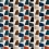 Terciopelo Paddington Casamance Bleu Multico 48570494