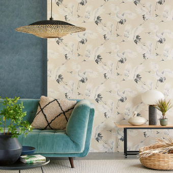 Papel pintado Dancing Crane
