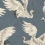 Papel pintado Dancing Crane - Oasis Eijffinger Chardon 317354